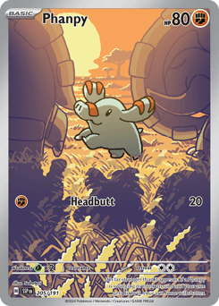 Phanpy #205 — Pokemon Surging Sparks
