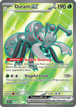 Durant ex #215 — Pokemon Surging Sparks