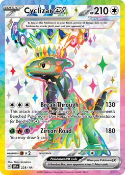 Cyclizar ex #228 — Pokemon Surging Sparks