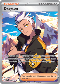 Drayton #232 — Pokemon Surging Sparks
