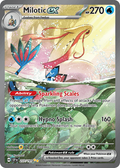 Milotic ex #237 — Pokemon Surging Sparks