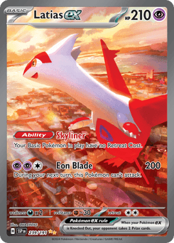 Latias ex #239 — Pokemon Surging Sparks