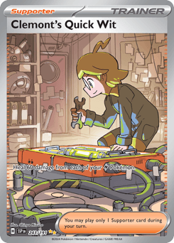 Clemont's Quick Wit #243 — Pokemon Surging Sparks