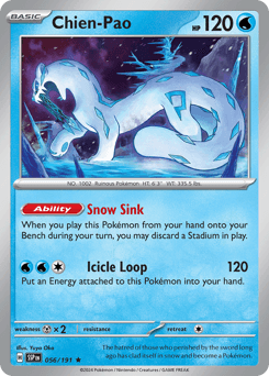 Chien-Pao #56 — Pokemon Surging Sparks