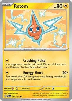 Rotom #61 — Pokemon Surging Sparks