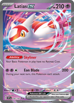 Latias ex [Jumbo] #76 — Pokemon Surging Sparks
