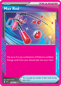 Max Rod #116 — Pokemon Prismatic Evolutions