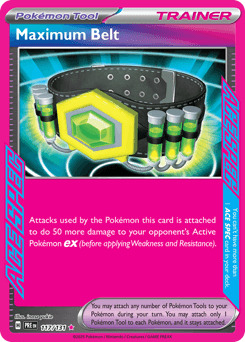 Maximum Belt #117 — Pokemon Prismatic Evolutions