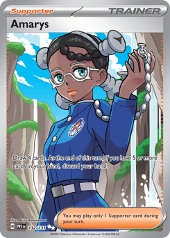 Amarys #132 — Pokemon Prismatic Evolutions