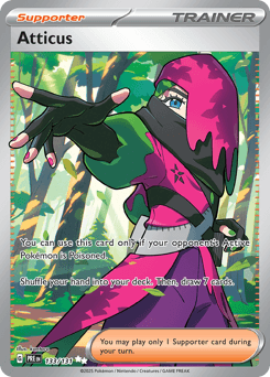 Atticus #133 — Pokemon Prismatic Evolutions