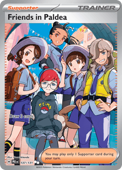 Friends in Paldea #137 — Pokemon Prismatic Evolutions