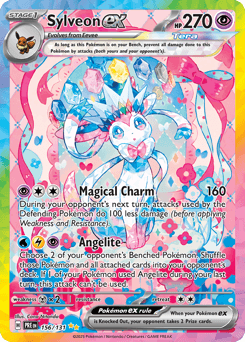 Sylveon ex #156 — Pokemon Prismatic Evolutions