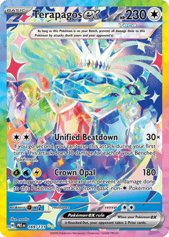 Terapagos ex #169 — Pokemon Prismatic Evolutions