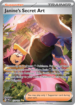 Janine's Secret Art #173 — Pokemon Prismatic Evolutions
