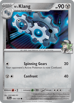 N's Klang [Reverse Holo] #104