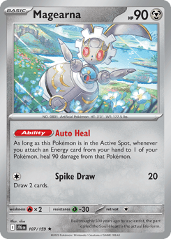 Magearna #107 — Pokemon Journey Together