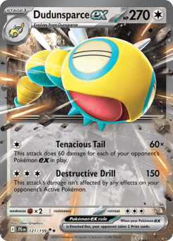 Dudunsparce ex #121 — Pokemon Journey Together