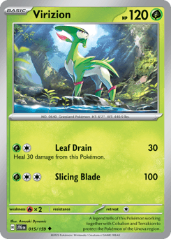 Virizion #15 — Pokemon Journey Together