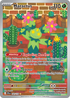 Maractus #160 — Pokemon Journey Together