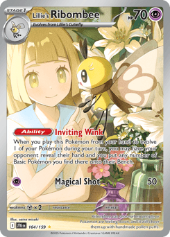 Lillie's Ribombee #164 — Pokemon Journey Together