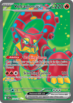 Volcanion ex #171 — Pokemon Journey Together