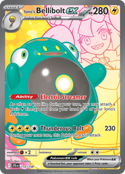 Iono's Bellibolt Ex #172 — Pokemon Journey Together