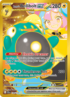 Iono's Bellibolt ex #188 — Pokemon Journey Together