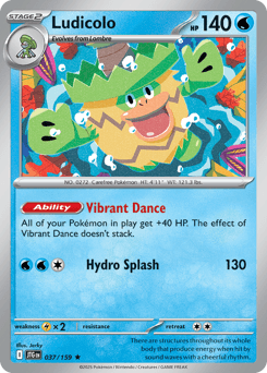 Ludicolo #37 — Pokemon Journey Together