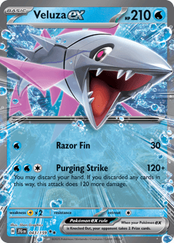 Veluza ex #43 — Pokemon Journey Together