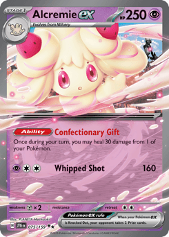 Alcremie ex #75 — Pokemon Journey Together