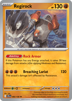 Regirock #82 — Pokemon Journey Together