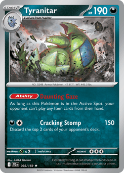 Tyranitar #95 — Pokemon Journey Together