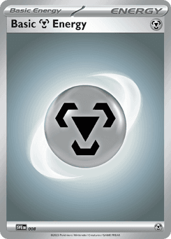 Basic Metal Energy #8 — Pokemon Scarlet & Violet Energy