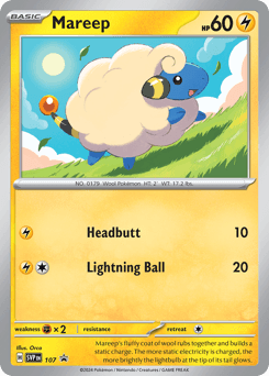 Mareep #107 — Pokemon Promo