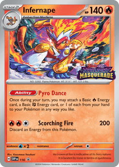 Infernape #116 — Pokemon Promo