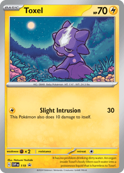 Toxel #119 — Pokemon Promo