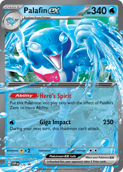 Palafin Ex #126 — Pokemon Promo