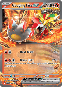 Gouging Fire Ex #144 — Pokemon Promo