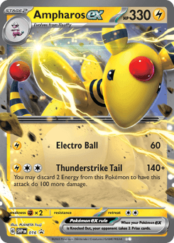 Ampharos ex #16 — Pokemon Promo