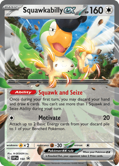 Squawkabilly Ex #160 — Pokemon Promo