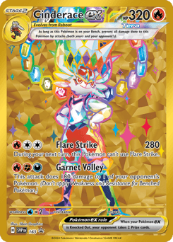 Cinderace Ex #163 — Pokemon Promo