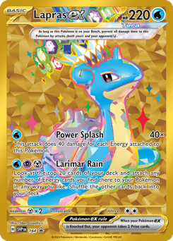 Lapras Ex #164 — Pokemon Promo