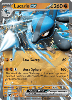 Lucario ex #17 — Pokemon Promo