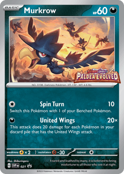 Murkrow #21 — Pokemon Promo