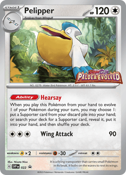 Pelipper #22 — Pokemon Promo
