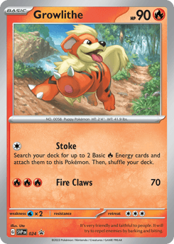 Growlithe #24 — Pokemon Promo
