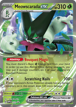 Meowscarada ex #33 — Pokemon Promo