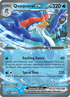 Quaquaval ex #35 — Pokemon Promo