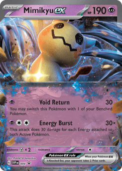 Mimikyu ex #4 — Pokemon Promo