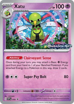 Xatu #59 — Pokemon Promo